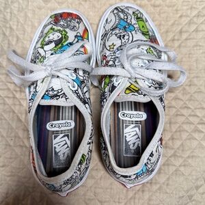 Vans x Crayola Kids shoes
